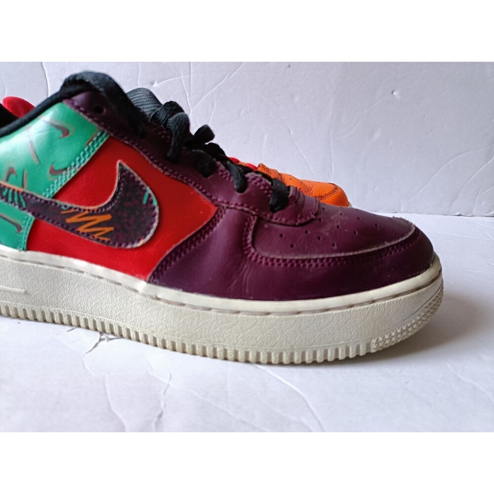 Nike Air Force 1 LV8 Shoes GS Size 6.5Y Low What The 90s Multicolor AT3407-600 - Picture 10 of 13